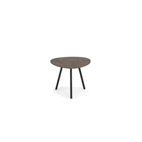 Emu 732 Terramare Structure Table basse Petite 48x48cm, plateau en sus Black 24 