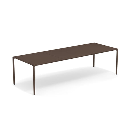 Emu 739 Terramare Table repas à Rallonges 181+50+50x103cm Indian Brown 41 