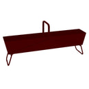 Fermob basket Jardinière longue Cerise noire B9 