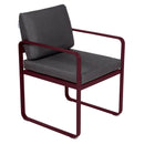 Fermob Bellevie Fauteuil Repas 2022 Cerise noire B9 Gris graphite A3 