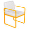 Fermob Bellevie Fauteuil Repas 2022 Miel C6 Blanc grisé 81 