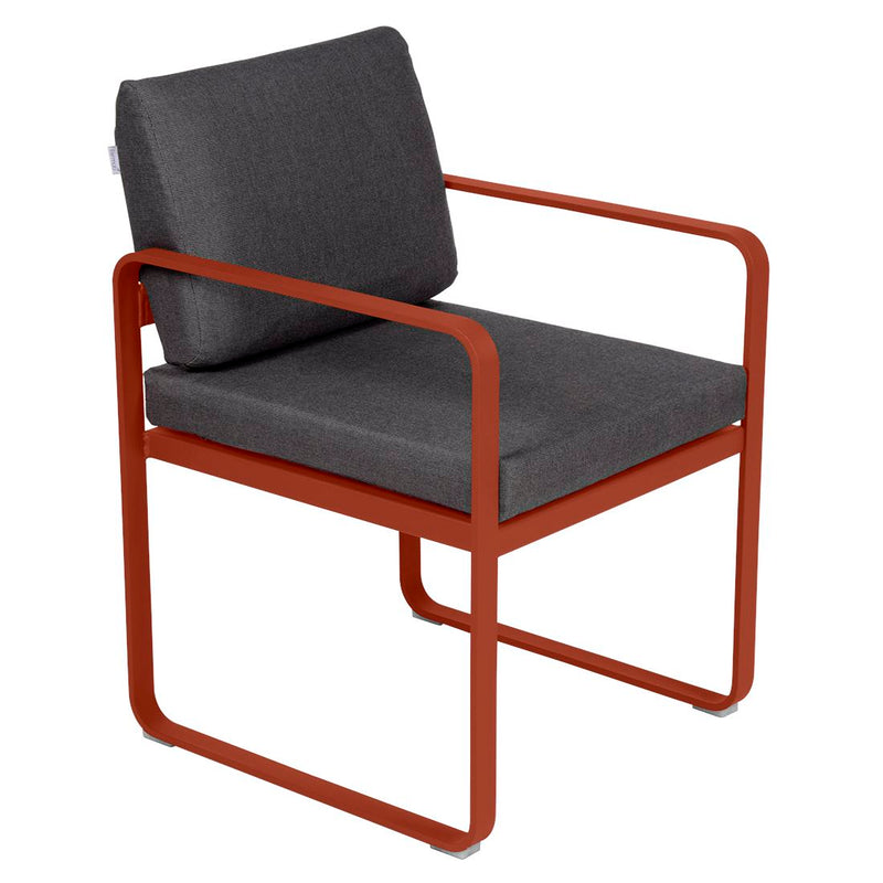 Fermob Bellevie Fauteuil Repas 2022 Ocre rouge 20 Gris graphite A3 