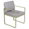 Fermob Bellevie Fauteuil Repas 2022 Vert tilleul 65 Gris flanelle 79 