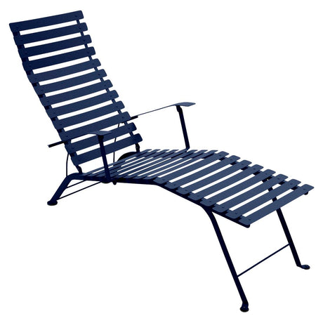 Fermob Bistro Chaise longue Bleu abysse 92 