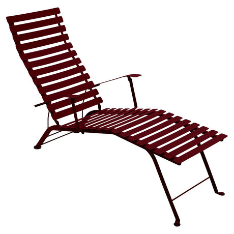 Fermob Bistro Chaise longue Cerise noire B9 