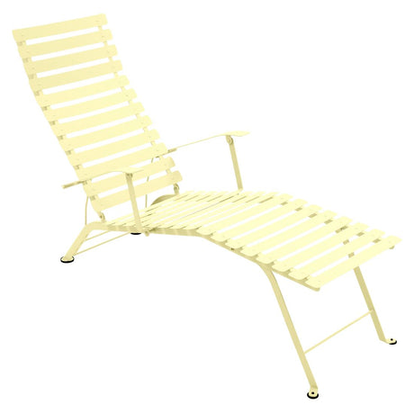 Fermob Bistro Chaise longue Citron givré A6 