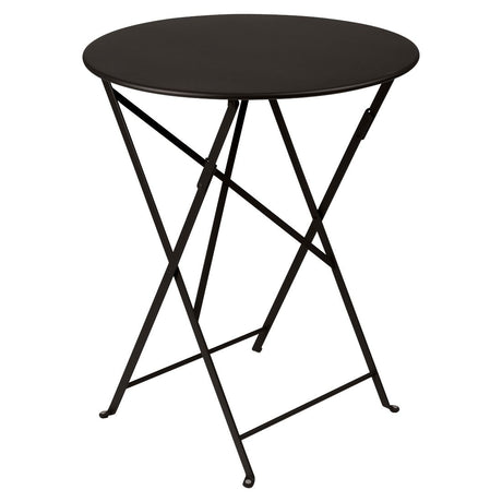 Fermob Bistro Table ø 60cm Réglisse 42 