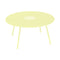 Fermob Lorette Table basse Ø 80cm Citron givré A6 