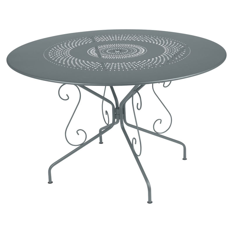 Fermob Montmartre Table ø 117cm Gris orage 26 