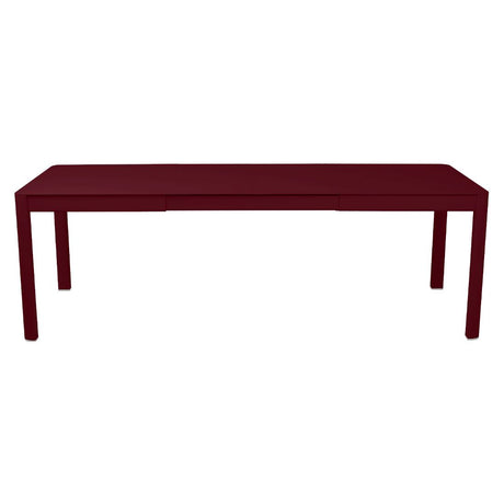 Fermob Ribambelle Table 2 allonges 149/234 x 100cm Cerise noire B9 