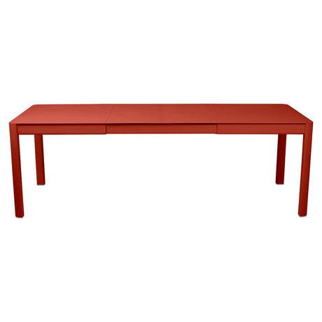 Fermob Ribambelle Table 2 allonges 149/234 x 100cm Ocre rouge 20 