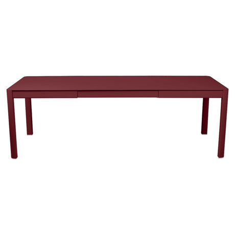 Fermob Ribambelle Table 2 allonges 149/234 x 100cm Piment 43 