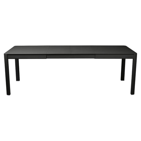 Fermob Ribambelle Table 2 allonges 149/234 x 100cm Réglisse 42 