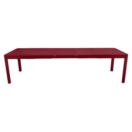 Fermob Ribambelle Table 3 allonges xl 149/299 x 100cm Cerise noire B9 