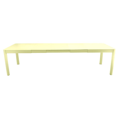 Fermob Ribambelle Table 3 allonges xl 149/299 x 100cm Citron givré A6 