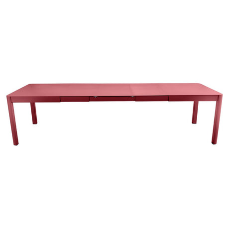 Fermob Ribambelle Table 3 allonges xl 149/299 x 100cm Piment 43 