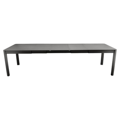 Fermob Ribambelle Table 3 allonges xl 149/299 x 100cm Réglisse 42 