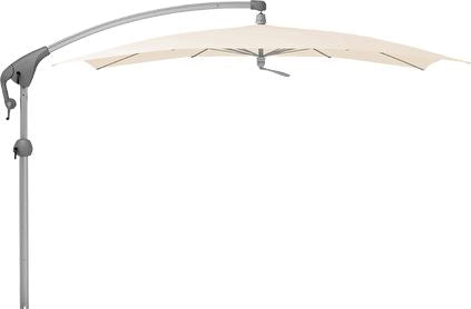 Glatz Parasol Pendalex P+ 285x230cm 523 Champagne Alu naturel eloxé