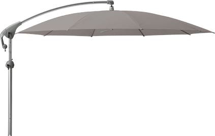 Glatz Parasol Pendalex P+ Ø325cm 686 Urban Clay Alu naturel eloxé