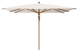 Glatz Parasol Teakwood 330x330cm 453 Vanilla 