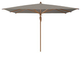 Glatz Parasol Teakwood 330x330cm 461 Taupe 