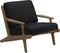 Gloster Bay Fauteuil club - Lounge Chair (Sepia Sling) 