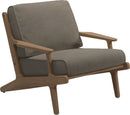 Gloster Bay Fauteuil club - Lounge Chair (Sepia Sling) Grade B (WR) Blend Latte 0203 