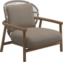 Gloster Fern Low Back Fauteuil club - Lounge Chair Bas dossier 