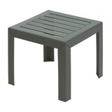 Grosfillex Miami Table basse 40x40cm H:35cm en résine Forest green 