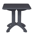 Grosfillex Vega Table 80x80cm pliable Anthracite 