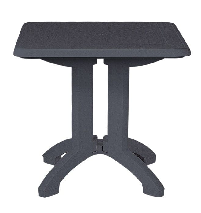 Grosfillex Vega Table 80x80cm pliable Anthracite 