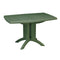 Grosfillex Vega Table repas rabattable 118x77cm Forest Green 