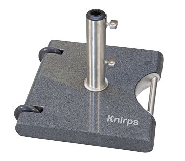 Knirps Trolley Socle granit 40KG avec roulettes 