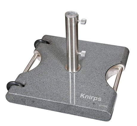 Knirps Trolley Socle granit 50KG avec roulettes 