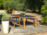 Les Jardins Tekura Table repas 200x95cm 