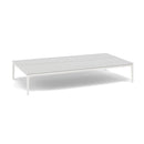 Manutti Zendo Sense Outdoor Side Table 150x80cm H:25cm White AF08 Ceramic Perla 12mm 5K66 