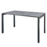 Schaffner Luzern table repas 220x100cm Anthracite 77 Déco Béton dd 