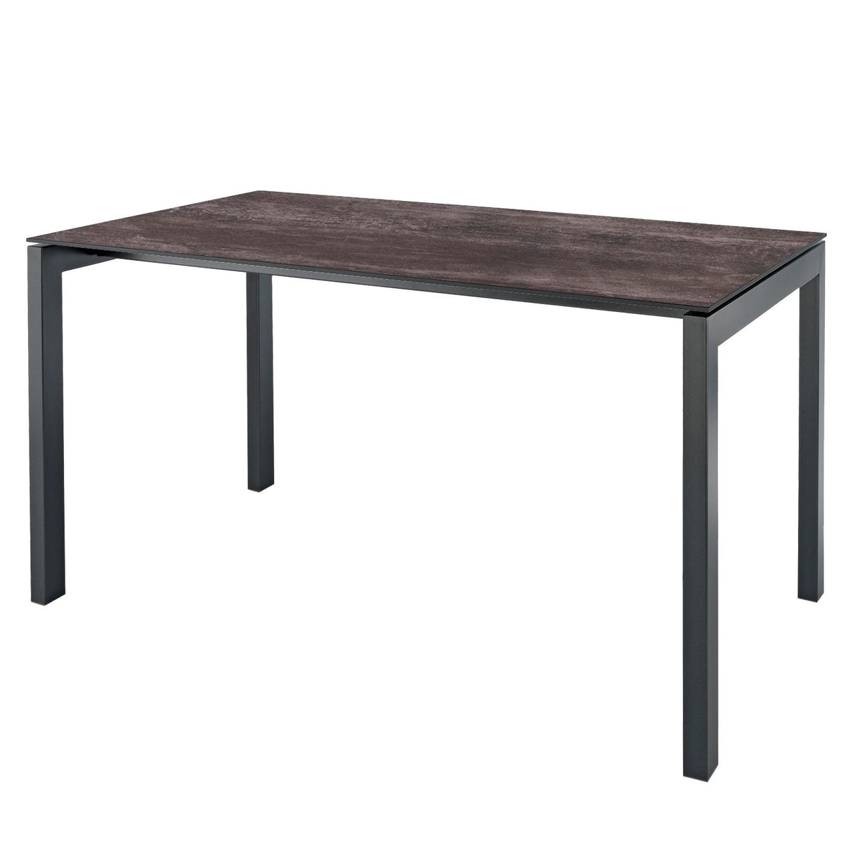 Schaffner Luzern table repas 220x100cm Anthracite 77 Déco Stromboli Foncé da 