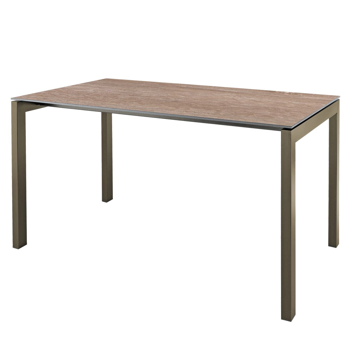 Schaffner Luzern table repas 220x100cm Champagne 85 Déco Chêne de 