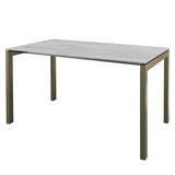 Schaffner Luzern table repas 220x100cm Champagne 85 Déco Stromboli Clair db 