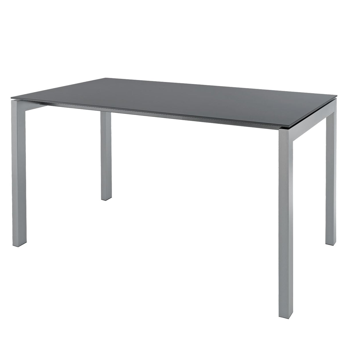 Schaffner Luzern table repas 220x100cm Gris argent 78 Graphite 73 