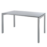 Schaffner Luzern table repas 220x100cm Gris argent 78 Gris Argent 78 