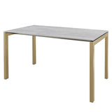 Schaffner Luzern table repas 220x100cm Marron Pastel 83 Déco Stromboli Clair db 