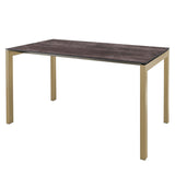 Schaffner Luzern table repas 220x100cm Marron Pastel 83 Déco Stromboli Foncé da 