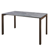 Schaffner Luzern table repas 220x100cm Moka 88 Déco Béton dd 