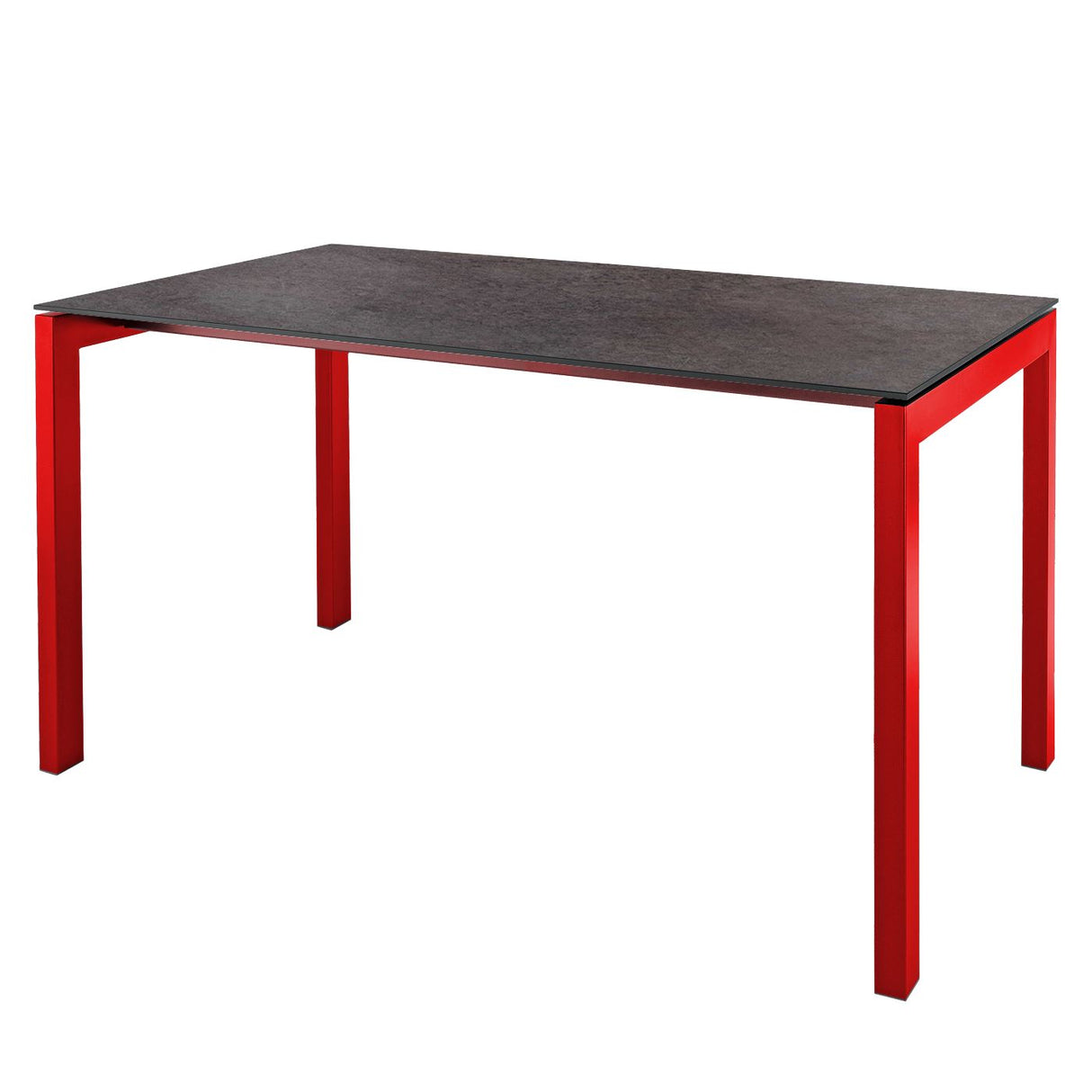 Schaffner Luzern table repas 220x100cm Rouge 30 Déco Cooperfield dc 