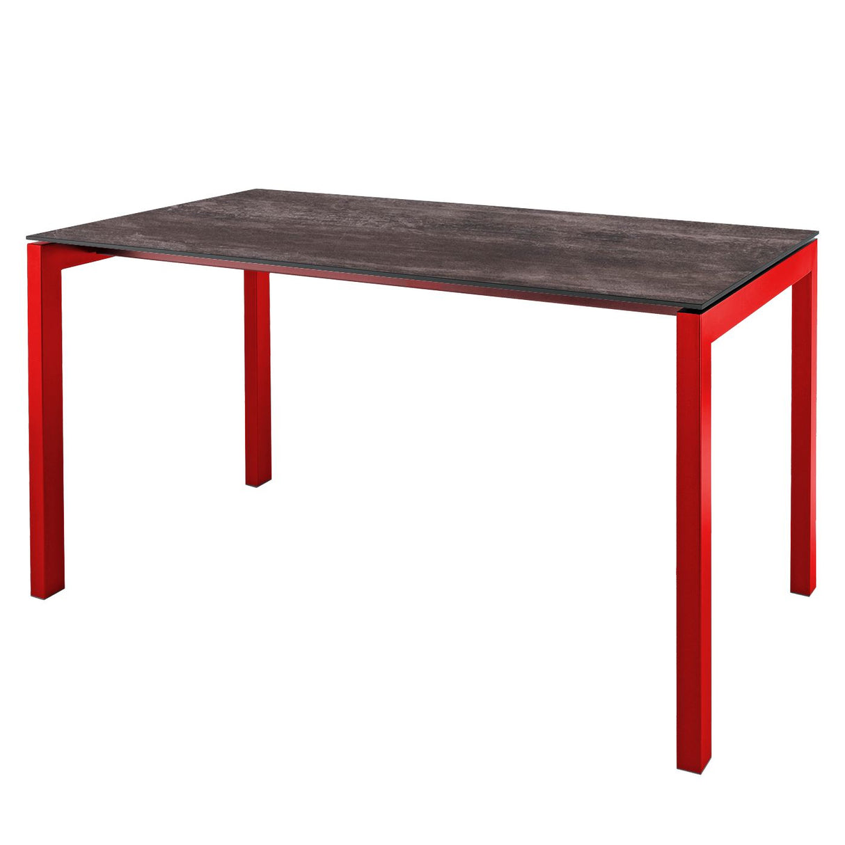 Schaffner Luzern table repas 220x100cm Rouge 30 Déco Stromboli Foncé da 