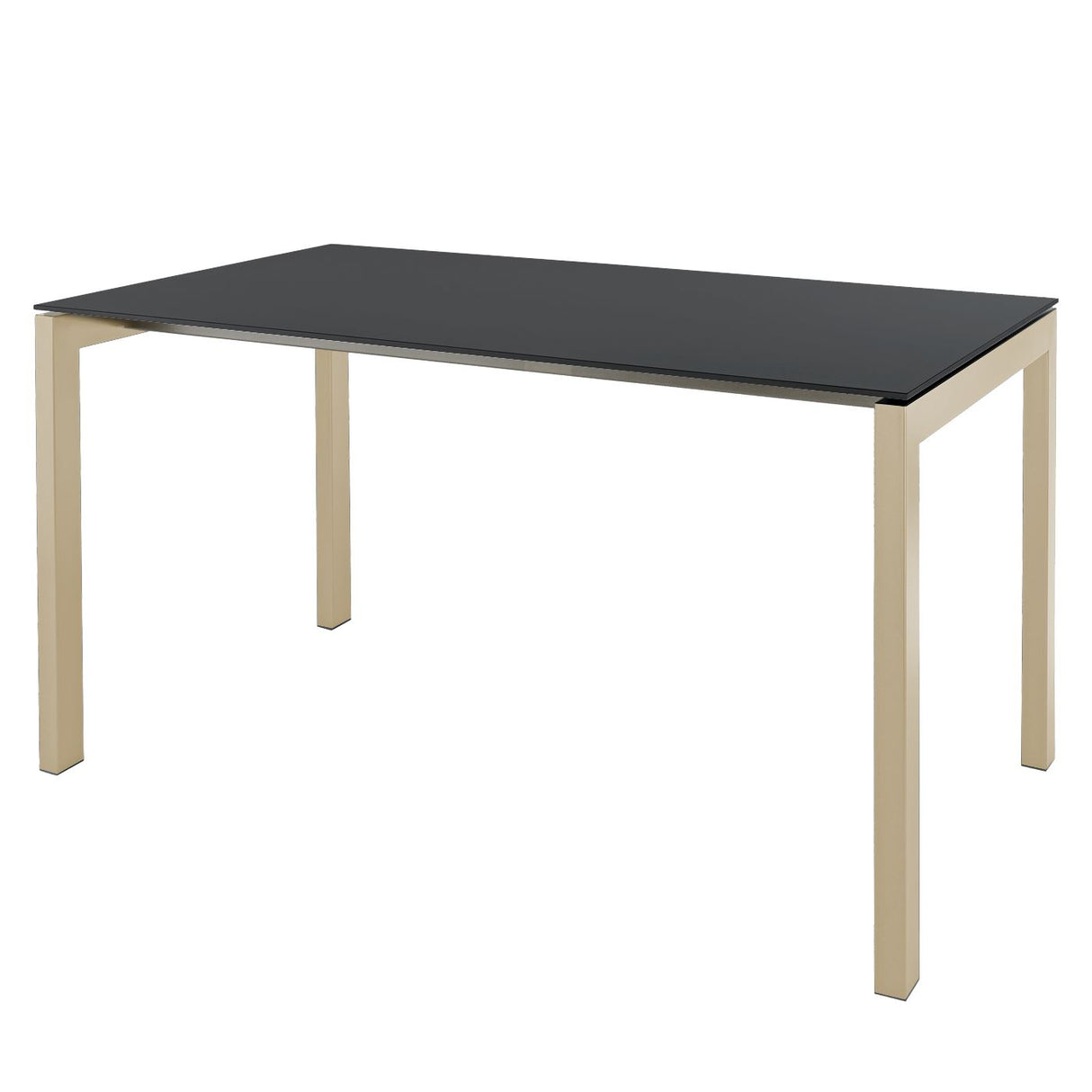 Schaffner Luzern table repas 220x100cm Sable Pastel 15 Anthracite 77 