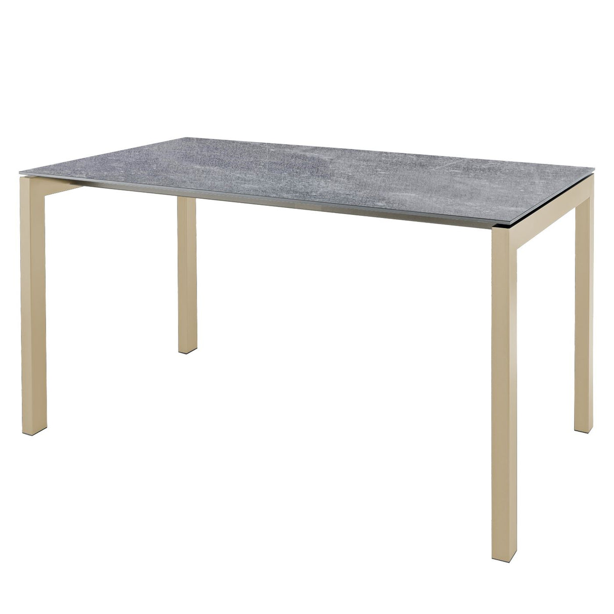 Schaffner Luzern table repas 220x100cm Sable Pastel 15 Déco Béton dd 