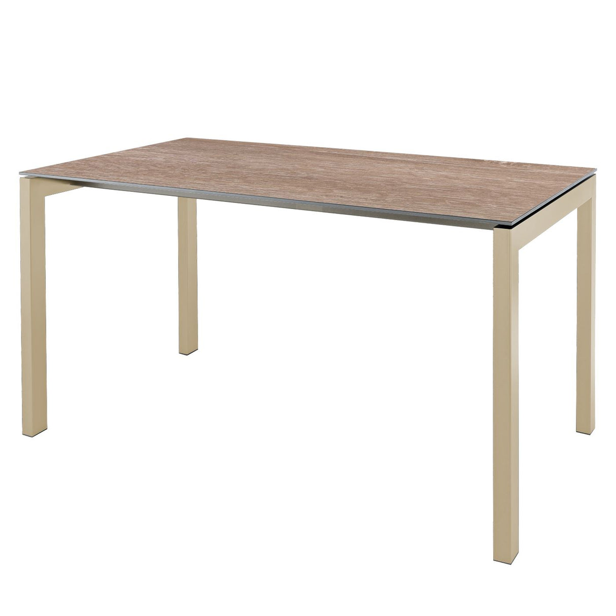 Schaffner Luzern table repas 220x100cm Sable Pastel 15 Déco Chêne de 